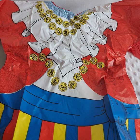 Vintage Ben Cooper Halloween Gypsy Costume Kids Size Tiny Tot (3-5) 1989 Vinyl - Picture 2 of 14